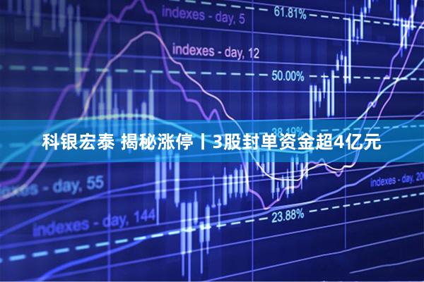 科银宏泰 揭秘涨停丨3股封单资金超4亿元